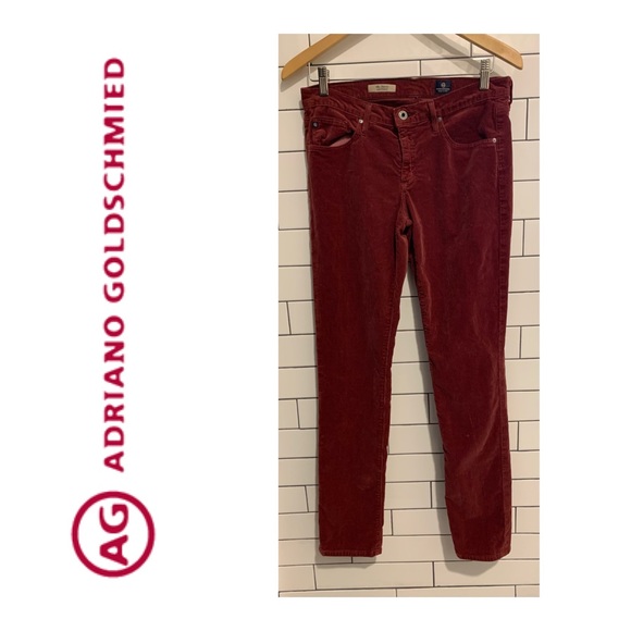 AG Adriano Goldschmied Stevie skinny straight cords Jeans 29 - Picture 4 of 7